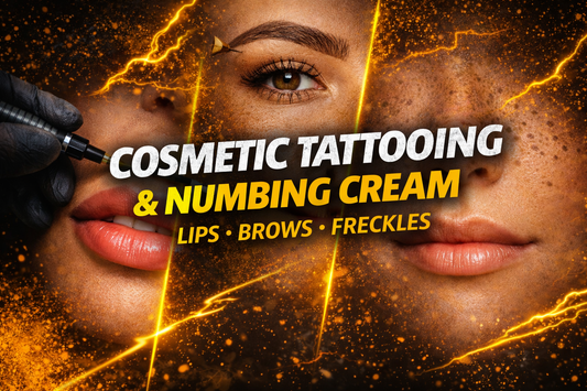 Cosmetic Tattooing & Numbing Cream: Lips, Brows & Freckles (Australia Guide)