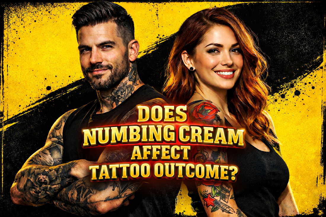 Does Tattoo Numbing Cream Affect Tattoo Quality or Colour?