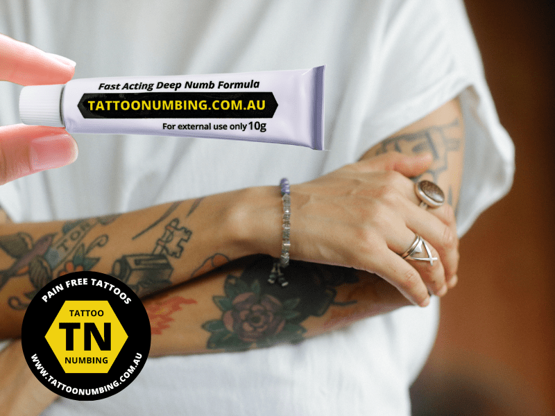 TN100 Numbing Cream, the best in Australia Tattoo Numbing Australia