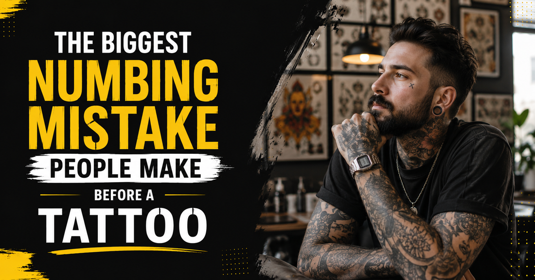 The biggest numbing cream mistake before a tattoo, correct timing and application with TN100 by Tattoo Numbing Australia