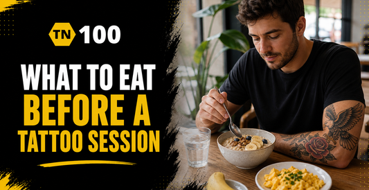 What to eat before a tattoo session, steady energy and comfort tips by Tattoo Numbing Australia