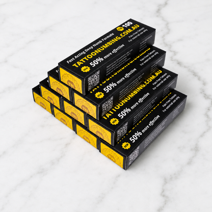 10 Tube Artist Pack TN100 - Premium Tattoo Numbing Cream - 10g