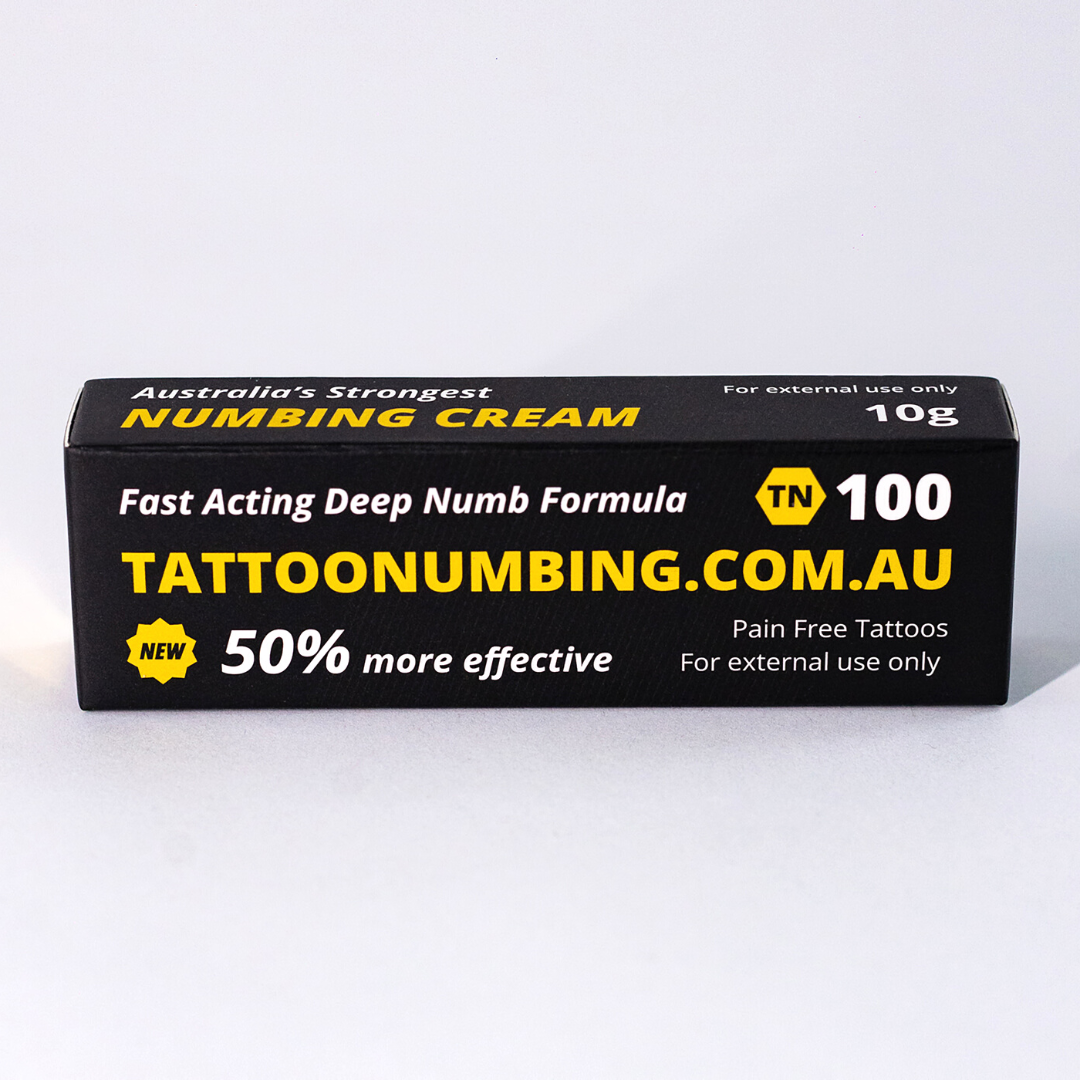 10 Tube Artist Pack TN100 - Premium Tattoo Numbing Cream - 10g Tattoo Numbing Australia