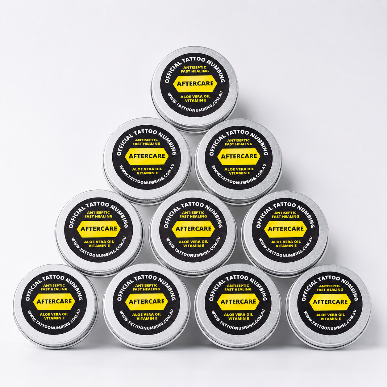 After Care Ointment 10 Pack - Official Tattoo Numbing - 30g