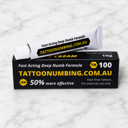 TN100 - Premium Tattoo Numbing Cream - Australia's Strongest